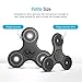 Maxboost Fidget Spinner, [Mini Size][Premium Bearing] Figit Spinner Toy Finger Spinner Focus Spinner Easy Spin Stress Reducer for Kids and Adult Hands Toys Perfect for Anxiety, Autism (Black)