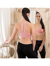 Alyce Intimates - Sostén sin costuras para mujer con encaje, 5 unidades