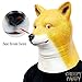 CreepyParty Animal Dog Head Mask Novelty Halloween Costume Party Latex Masks Shiba Dog Masks