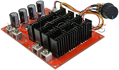 60A DC 10-50v 12V 24V 48V 3000W DC Motor Speed fan Control PWM HHO RC Controller