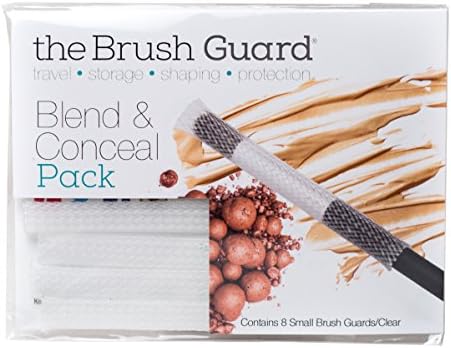 The Brush Guard Blend and Conceal Pack, Clear, 8 Count