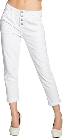 Caspar KHS027 Pantalones Chinos Largos para Mujer de Algodón: Amazon.es: Ropa y accesorios