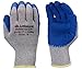 Lakeland SpiderGrip 7-1506 Dipped Latex Coated Palm, Slip Resistant, Knit Work Glove, Grip, Medium, Grey/Blue X-Large (12 Pair)