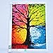 Staroar 5D Diamond Painting Kits for Adults Full Drill Square Diamond - Seasons Tree 34X45CM Cross Stitch Diamond Art Craft