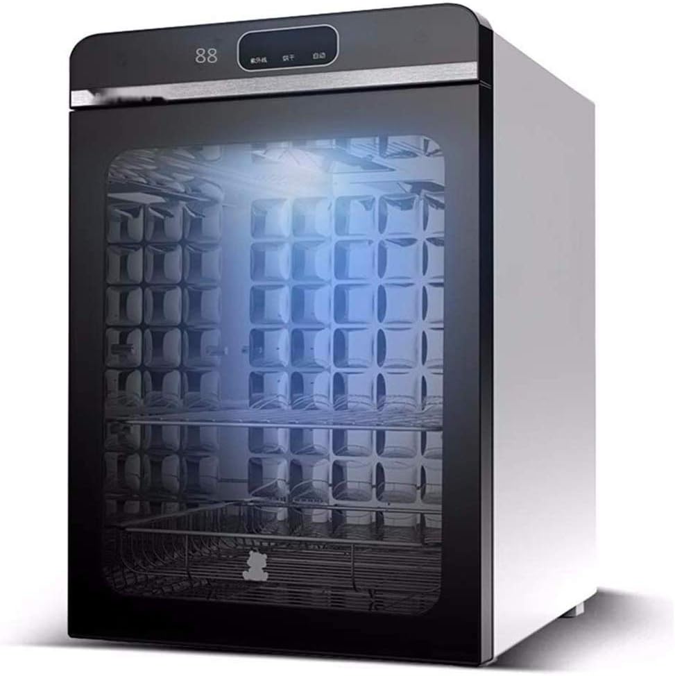Bottle Sterilizer Dryer Touch Panel LED Display UV Sterilization Toy Disinfection Cabinet Pot Care Products