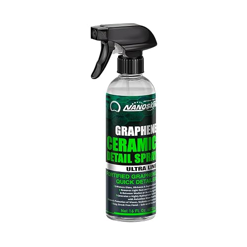 Nanoskin Graphene Ceramic Detail Spray 16 oz – Hydrophobic Waterless ...