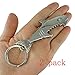 Honbay 2pcs Cute Creative Keychain, Shark Style Metal Bottle Opener Keychain, Metal Pendant White Shark Style Cool Beer Keychain Opener Key Ring Chains