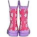 Disney Frozen Girls Anna and Elsa Pink Rain Boots - Sizes Infant Toddler (9 M US Toddler)