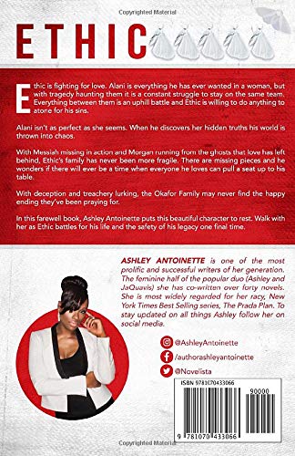 Ethic 6 by Ashley Antoinette: Epic Finale to the Legendary Urban Fiction Series