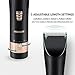 Warmlife Hair Clippers for Men, Professional Barber Clippers for Hair Cutting Kit, Cordless Hair Trimmer for Men with Apron, Scissors, Combs and Portable Bag