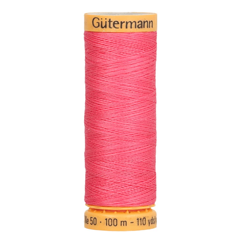 Gütermann GNE50-5140 Sewing Thread Cotton 5140 Pink 100m