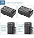 BM Premium EN-EL15 Battery and Battery Charger for Nikon D500, D850, D7500, 1 V1, D600, D610, D750, D800, D810, D810A, D7000, D7100, D7200 Digital SLR Camera