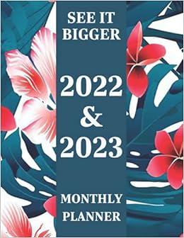 Amazon.in: Buy See It Bigger 2022-2023 Monthly Planner: 24 Months Yearly Planner Monthly Calendar & Weekly Large Schedule Organizer, Christmas Gift Ideas Book Online At Low Prices In India | See It