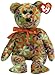 Ty Beanie Babies Groovey - Flower Print Bear (Green)