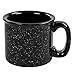 Santa Fe Campfire Coffee & Tea Mug Perfect For Camping or Home , Black 15oz (Pack of 2)
