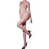 Body Stockings For Women Sexy Adjustable Suspenders Bodystocking Lace Full Body Stocking Oil Shiny Body Suit Lingerie Sexy