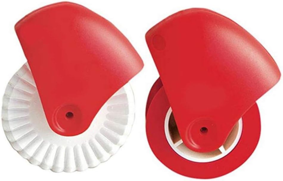 YHCWJZP Pastry Wheel Roller, Pizza Lattic-e Noodle Dough Cutter Pastry Pie Wheel Roller Kitchen Baking Tool Kitchen Tools Kitchen Supplies