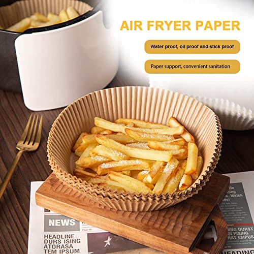 Air Fryer Liners, Air Fryer Disposable Paper Liner, Multipurpose NonStick Paper, Baking