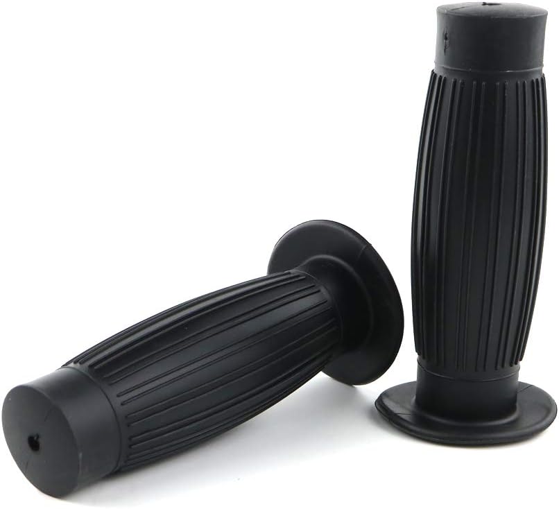 Vintage Rubber (Black) Racer Café for Handlebar, inch