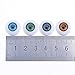Decora 16mm Acrylic Hollow Doll Eyes Eyeballs Horror Props Pack of 8