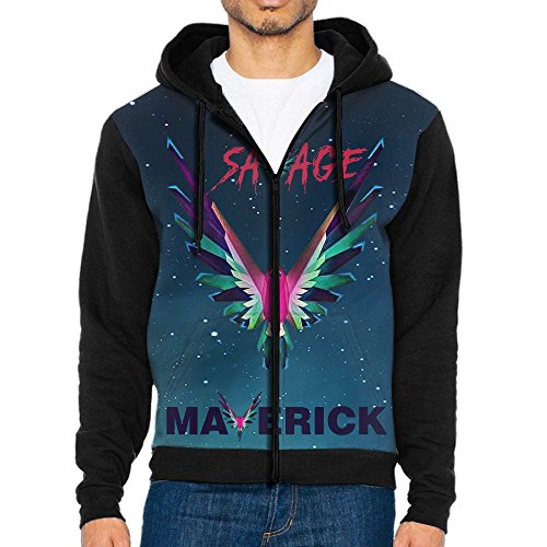 Derlonkaje Hoodies For Men Sweater Zip Fleece Raglan Sweatshirts