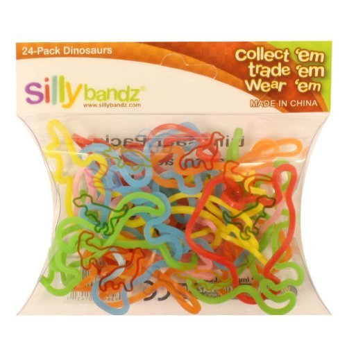 Silly Bandz Dinosaurs - 24 Pack