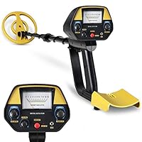 INTEY Metal Detector - Sensitivity & Volume Adjustable, Waterproof Coil (30.7-42.5 in), Metal Detector with Pinpointer & DISC Mode for Detecting Gold, Silver, Beach Treasures, for Gift