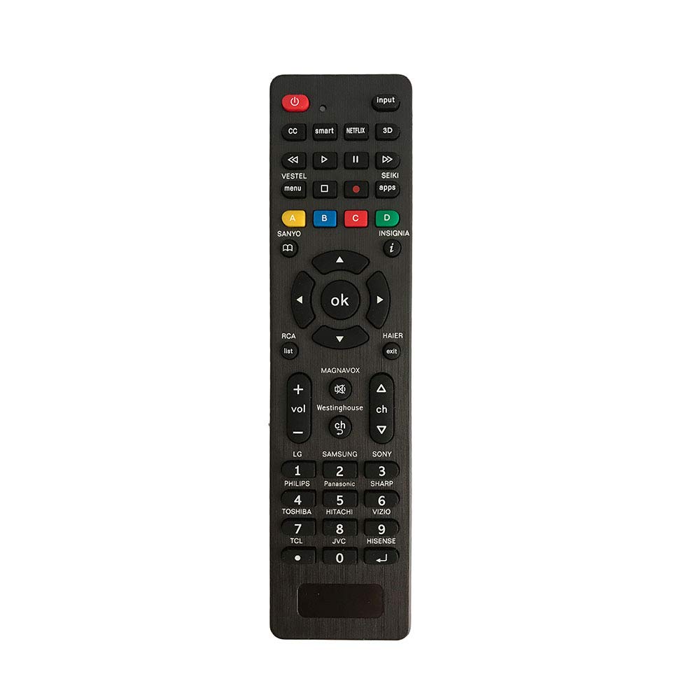 Photo 1 of AMAIRIYCA Universal Remote for jvc,Samsung,LG, Sony,Vizio, Philips, Toshiba, Hitachi, Vestel, Seiki, Insignia, Magnavox, haier, Panasonic, Smart TVs—Simple Settings Required
