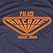 Guerrilla Tees Palace Arcade Shirt Funny Hawkins Indiana Strange Shirts, Heather Navy, Small