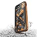 X-Doria iPhone 7 Case, Defense Shield Series - Military Grade Drop Tested, Anodized Aluminum, TPU, and Polycarbonate Protective Case for Apple iPhone 7, [Orange Camo]