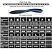 Orthotic Insoles for Flat Feet Insoles Plantar Fasciitis High Arch Support Feet shoes, Black, 9-9.5 M US Women / 7-7.5 M US Men