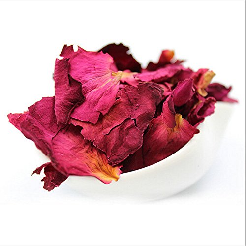 Artlalic 100g Dried Rose Petals Bath Tools Natural Dry Flower Petal Spa Whitening Shower