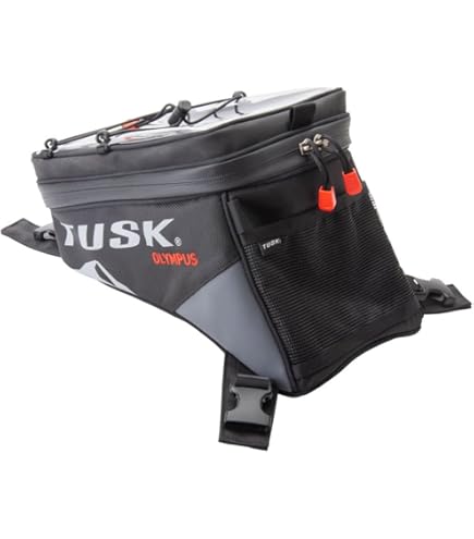 Amazon.com: Tusk Olympus Tank Bag Large Black/Grey For KAWASAKI