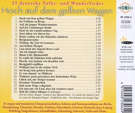 Various Artists Hoch Auf Dem Gelben Wagen Amazon Com Music