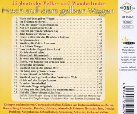 Various Artists Hoch Auf Dem Gelben Wagen Amazon Com Music