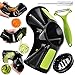 Joiedomi Vegetable Tri-Blade Spiralizer Bundle: Spiral Slicer, Vegetable Pasta Maker