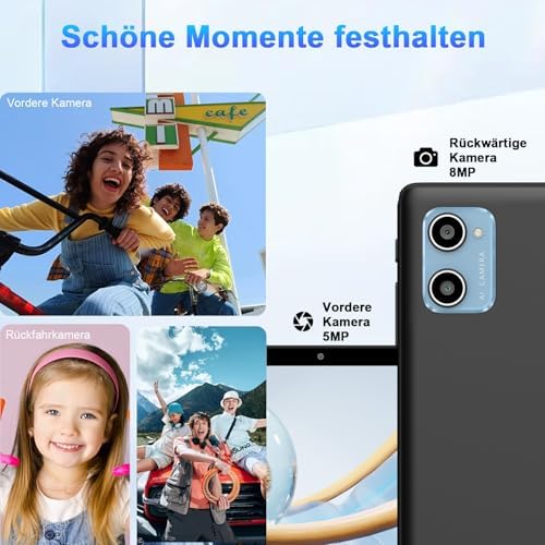 Tablets Android WiFi 6 Großer Speicher,Lernen und Unterhaltung