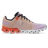 On Women's Running Shoe Sneaker, Rose Fiji, 6