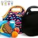 BOP Insulated Neoprene Kids Large Lunch Bag for School, Kindergarten | [13x12x7 Inches] | Gourmet Meal Tote | Perfect for Mini Snacks, Sandwiches | Durable Zipper Closure