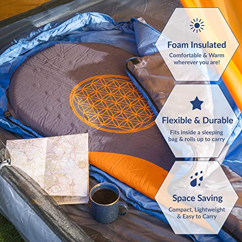 VENTURE 4TH Sleeping Pad for Camping No Pump or Lung Power Required