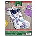 Bucilla Felt Applique Stocking Kit (18-Inch), Frosty Night