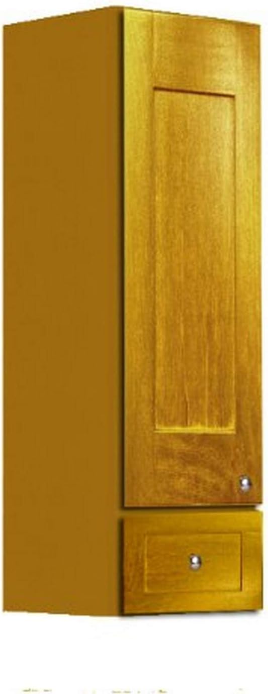 linen tower cabinets on Shaker Panel Door Style Linen Wall Cabinet 12 Wide 21 Deep 48 High In A Maple Natural Finish Model Lwc122148 Spnb Bathroom Vanities Amazon Com