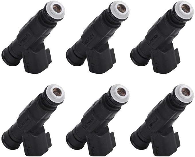 YITAMOTOR 6pcs Fuel Injectors for 19992004 Jeep Wrangler Tj/Cherokee Xj/Grand Cherokee Wj 4.0L
