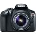 Canon EOS Rebel T6 DSLR Camera with 18-55mm Lens (Black) [RENEWED] Pro Bundle with Extra Battery and Charger, 32GB SD, Flash, Tripods + Much Morethumb 1