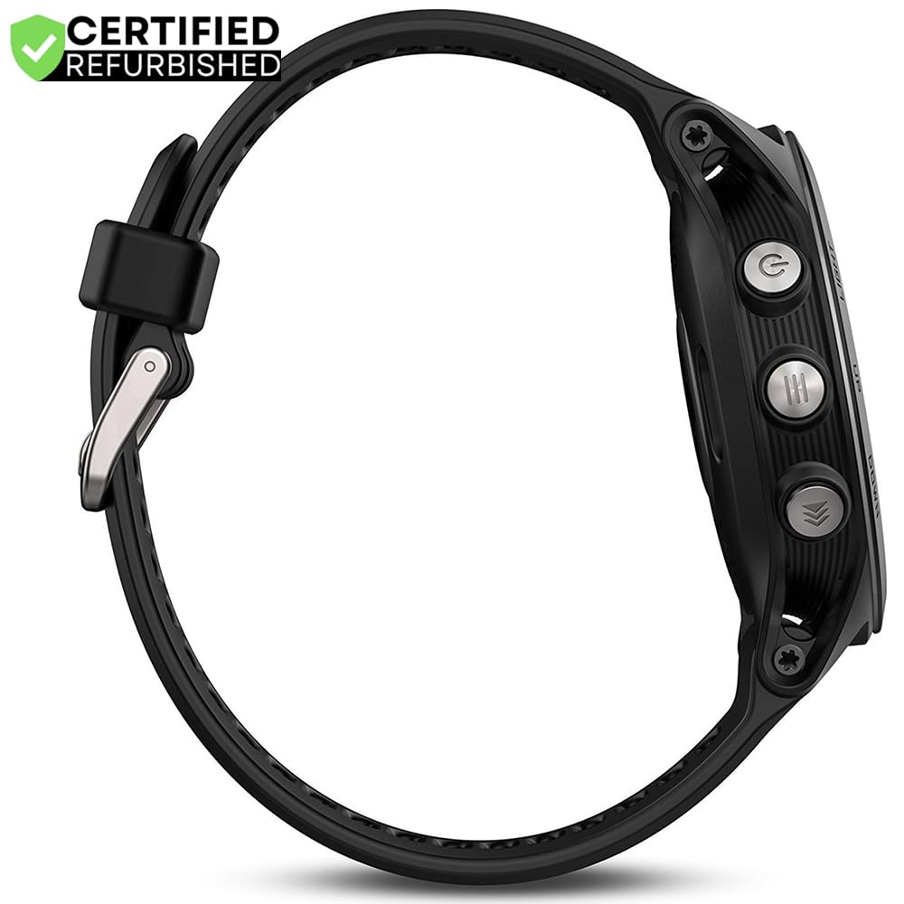 Garmin 010-N1746-00 Forerunner 935 GPS Watch, Multisport, Altimeter, Battery, Black (Renewed) Bundle with 2 YR CPS Enhanced Protection Pack