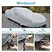 KAKIT C5 Car Cover for Chevy Corvette C5 1996-2004, 6 Layers All Weather Waterproof, Windproof, Dustproof, Scratch Proof, Car Cover for Corvette C5, Free Windproof Ribbon