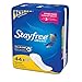 Stayfree Ultra Thin Regular Pads For Women, Wingless, Reliable Protection and Absorbency of Feminine Moisture, Leaks and Periods, 44 count
