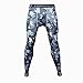 Xtextile Mens Camouflage Sports Compression Tight Leggings (Large, Grey Plaid Camouflage)