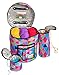 KNITTING & CROCHET BAG with ACCESSORIES - Water Resistant & Tangle-Free Yarn Storage Tote, Crocheting Supplies Organizer & WIP Project Holder with Clear Pocket - Sturdy & Lightweight - Set of 3