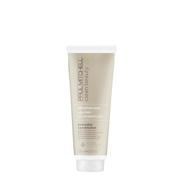 PAUL MITCHELL CLEAN BEAUTY EVERYDAY CONDITIONER, ULTRA-RICH FORMULA, IMPROVES ELASTICITY, FOR ALL HAIR TYPES, 8.5 FL. OZ.